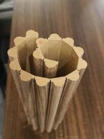 Panneau de grille en bois flexible facile à installer, matériau MDF, option ignifuge pour les espaces publics