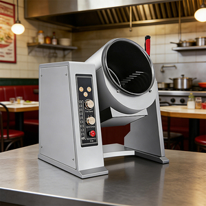 Friteuse automatique polyvalente pour petits restaurants, fonctions de cuisson multiples, design compact - Product Image 3