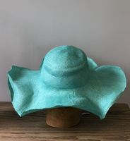 ND428 Parisisol Parasisal Corps de chapeau en paille Cépeline style western, avec bord en sisal tressé