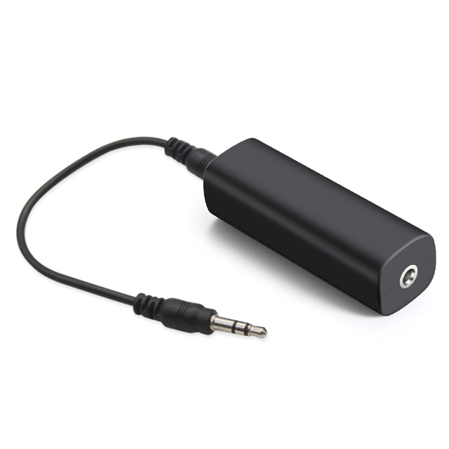 Ground Loop Noise Filter Isolator 3.5mm Audio Noise Filter Eliminator Variable Voltage signal Noise Reduction