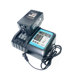 แบตเตอรี่ลิเธียมความจุสูง 18V 8.0Ah 21700 พร้อมที่ชาร์จเร็ว USB 3A ชุดแบตเตอรี่ลิเธียมไอออนสำหรับเครื่องมือไฟฟ้าอุตสาหกรรม - Product Image 1