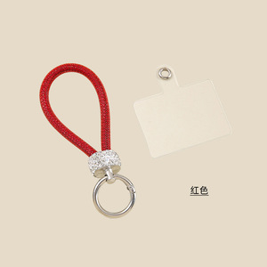 Chaîne courte pour téléphone portable Daixi, cordon coloré, bijoux populaires sur Instagram, vente en gros de barres rondes - Product Image 2