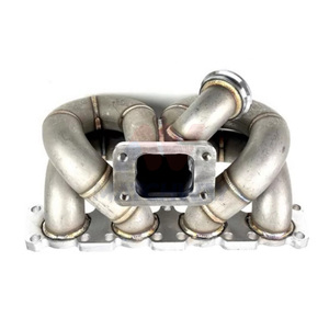 Tuyau d'échappement en acier inoxydable MATCHWAY de <span class=keywords><strong>3</strong></span> mm d'épaisseur pour Audi A4 1.8L Jetta VW <span class=keywords><strong>Golf</strong></span> MK4 <span class=keywords><strong>GTI</strong></span> 1999-2004, collecteur turbo T3 à traction avant - Product Image 1