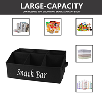 Boîte de rangement pour collations efficace pour la cuisine, la chambre, le salon, le bureau