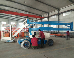 Bras-levage automatique télescopique, plateforme de travail aérien pour le travail à une hauteur - Product Image 5