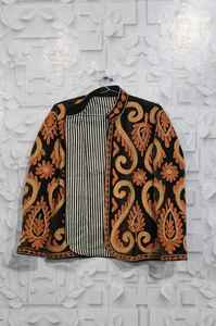 Chaqueta de terciopelo Suzani larga estilo vintage, elegante y casual para mujer, abrigo de invierno bordado a mano, cárdigan acogedor, vestido playero. - Product Image 2