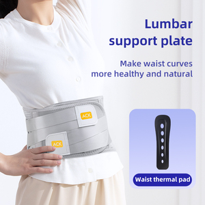 Cinturón de soporte trasero resistente con bandas elásticas dobles y tecnología de placa de memoria Suministro sanitario para el tratamiento de la <span class=keywords><strong>hernia</strong></span> de ciática - Product Image 4