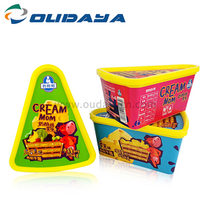 Contenedores desechables de plástico para mantequilla, tazas de cacahuete impresas con logo PP, venta al por mayor - Product Image 2