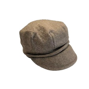 Octagonal Hat Women Cotton <b>Coffee</b> Gray Khaki Fall 2025 Newsboy Cap Fashionable Autumn Wear - Product Image 5
