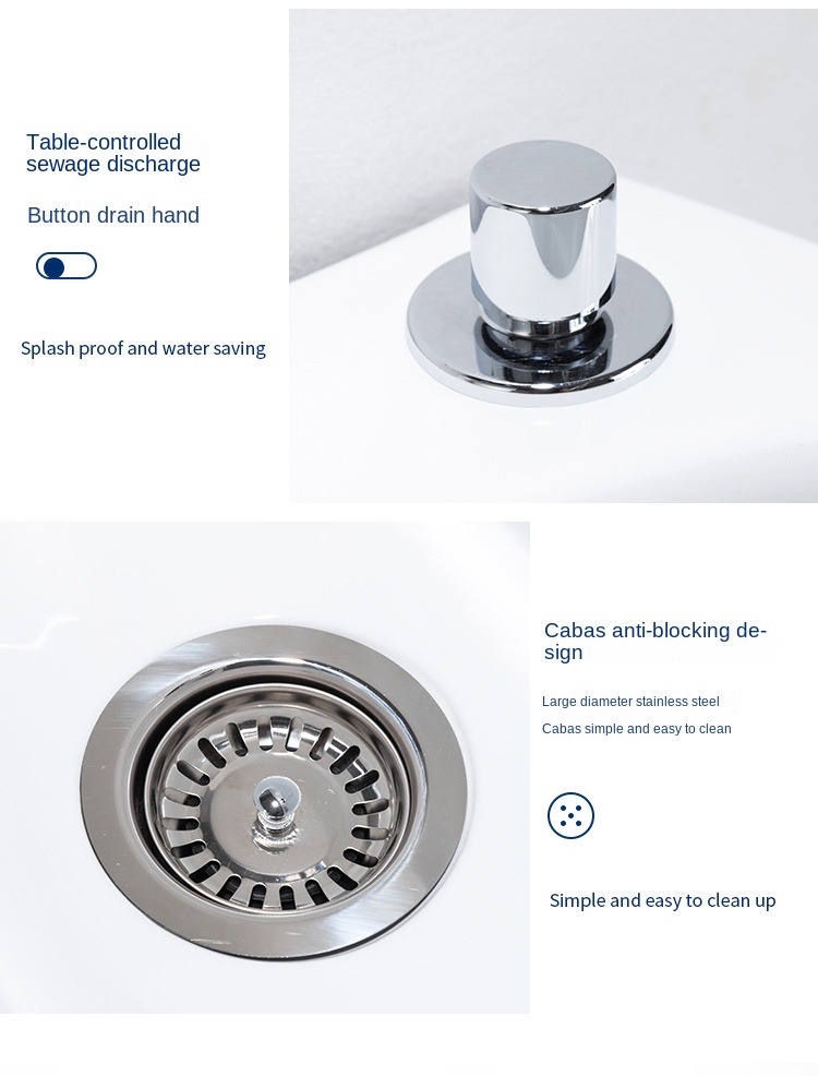 Factory Direct Sale Modern Design Ceramic Bathroom Mop Sink