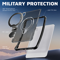 iPad Pro M4 2024 11 İnç için Ağır Hizmet Tipi Sağlam Tablet Kılıfları, Darbeye Dayanıklı Hibrit Sert Yumuşak Tamponlu Standlı Kılıflar