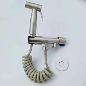 Juego de bidé de acero inoxidable 304, juego Shattaf <span class=keywords><strong>para</strong></span> baño, juego de bidé rociador de mano personalizado cepillado <span class=keywords><strong>para</strong></span> Baño - Product Image 3