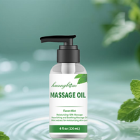 Usine en gros livraison gratuite 100% pur naturel bio menthe bonne huile de Massage du corps pour les femmes et les hommes