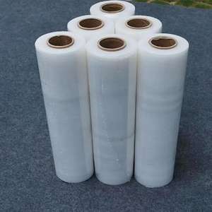 OEM Industrial <b>LLDPE</b> Clear Plastic Stretch Wrap PE Stretch Film for Pallet Wrapping Packaging Manufacturer - Product Image 1