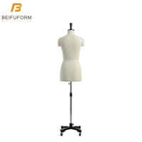 Beifuform Offre Spéciale femme factice sur mesure robe forme demi-corps taille 86 modèle sans tête mannequin pour vêtements femmes factice en fibre de verre