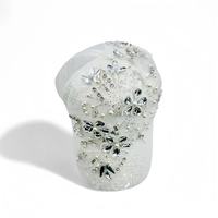 Casquette de baseball blanche en gros avec perles scintillantes pour mariages, fêtes de plage et événements spéciaux pour femmes
