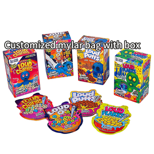 Sacchetti Mylar Personalizzati Esotici Fustellati con Stampa Interna, Forma Oblunga, 3.5 Gta, Impermeabili, Riutilizzabili, <span class=keywords><strong>per</strong></span> <span class=keywords><strong>Alimenti</strong></span> - Product Image 1