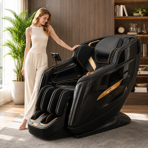 GUOHENG Luxury Modern Multi-Functional Shiatsu 4D Recliner <b>Zero</b> <b>Gravity</b> Heating <b>Chair</b> - Product Image 1