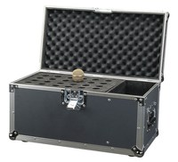 Dur antichoc 24 ensembles dans la coutume en aluminium micro flight case avec roues