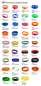 สายรัดข้อมือซิลิโคนอัจฉริยะ NFC กันน้ำ 13.56MHz พร้อม QR Code สำหรับแชร์โซเชียลมีเดีย ปรับแต่งโลโก้ได้ ใช้ชิป NTAG213/215/216 - Product Image 6