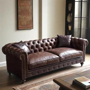 Đồ nội thất phổ biến 2025 Khả năng tải cao ODM OEM lắp ráp bằng tay chần sợi vòng tình yêu ghế + một ghế sofa 2 mảnh màu xanh sofa cắt - Product Image 4