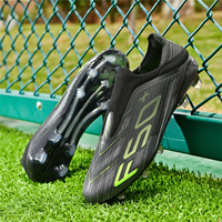 Vente en gros de chaussures de football F50 pour hommes, achat en gros personnalisé de chaussures de football avec des crampons longs FG50 pour homme et enfant, chaussures de sport RONALDOS