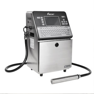 Imprimante jet d'encre à petits caractères continue CIJ FASTJET A470 A400 pour l'impression de dates, codes-barres et textes sur emballages, sacs et boîtes en papier - Product Image 1