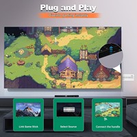 BEST M8 M66 M15 Manette de jeu sans fil 4K pour TV, Joysticks de jeu domestiques, 20+ simulateurs, 20000+ jeux, Console de jeu vidéo rétro HD pour TV 2026