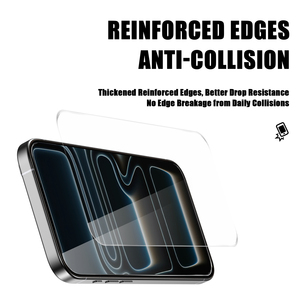 ฟิล์มกระจกนิรภัยแบบใส HD 2.5D สำหรับโทรศัพท์มือถือ iPhone 16 15 17 Pro Max ใช้ได้กับโทรศัพท์ Android และ <span class=keywords><strong>Samsung</strong></span> - Product Image 2