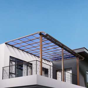 Aluminum Alloy Garden Canopy Outdoor Patio Terrace Cover Sun <b>Sail</b> Shade - Product Image 1