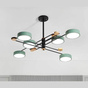 木质北欧豪华花式吊灯家用家具当代室内装饰天花板照明灯具现代 - Product Image 5