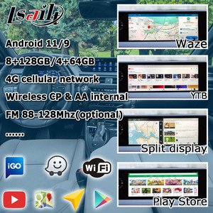 Pantalla de 10,25 pulgadas Android Carplay Android Auto para Lexus UX UX200 UX250h 2018-2021 con navegación GPS de Lsailt - Product Image 5
