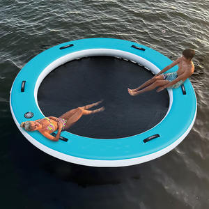 ड्रॉप सिलाई पानी खेल pvc पोर्टेबल बाहरी पानी फ्लोटिंग मैट फ्लोटिंग वाटर हैममॉक - Product Image 1