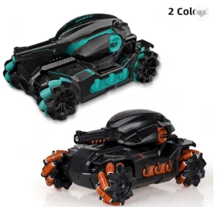 2022 Water Bomb Tanks 2.4Ghz Remote Control/Gesture Control Water Bullet Tank Car Sand Off-Road Meadow Fight Tank Car For toys