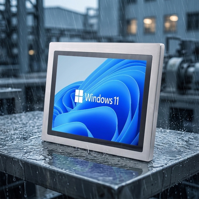 15 Inch Full Ip67 Waterproof Touch Screen Monitor Outdoor Sunlight Readable TFT LCD High Brightness Industrial Lcd Display