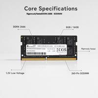 Memori Laptop DDR4 2666MHz 8GB 16GB SODIMM yang Teruji Ketat untuk Komputasi Harian yang Andal