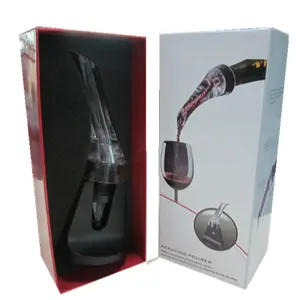 Hot vendendo águia boca forma plástico descartável vinho aerador vinho pourer