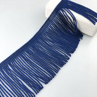 11CM 100% rayonne ménage Textile tresse boucle garniture pour canapé rideau oreiller décoratif or lingot frange