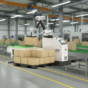 Nuevo Robot Paletizador de 6 Ejes, Sistema Inteligente, Capacidad de Carga de 25 kg, 30 kg, 40 kg, Altura de Paletización de 2500 mm, Robot para Construcción y Agricultura - Product Image 1