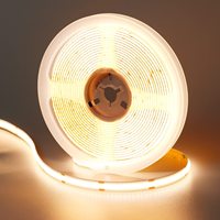 Lampu Strip LED Cob Kepadatan Tinggi 480leds/M 16.4ft Super Terang 6500k 4000k 3000k Cri90 Pita LED Fleksibel 8mm Strip Fob Dalam Ruangan