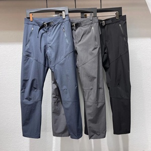 <span class=keywords><strong>Pantaloni</strong></span> da <span class=keywords><strong>Uomo</strong></span> Estivi Leggeri Traspiranti <span class=keywords><strong>Elasticizzati</strong></span> in Nylon con Cerniera Centrale, Taglio 3D per Esterni - Product Image 1