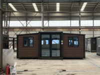 Maison conteneur extensible en panneaux sandwich isolés Sinoy, résistante à la chaleur, appartement-hôtel moderne, imperméable