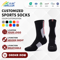 Chaussettes de sport neuves pour femmes et jeunes - Course à pied, cyclisme, tennis, antidérapantes, en tissu éponge, avec coussinets, vente en gros