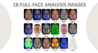Analyseur de peau professionnel à IA, machine d'analyse cutanée 10 spectres, scanner facial 3D, détecteur de peau avec prise en charge iPad/PC