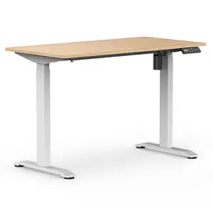 Height Adjustable Electric Desk Frame Ergonomic Modern Office Single Motor Sit Stand Table Standing Electric Adjustable Height Desk Frame