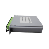 Prix de gros 1x8 PLC Fiber Optical Splitter Box Fiber Optic Equipment 1x8 1x16 1X32 Passive Optical Splitter Cassette Sc/APC