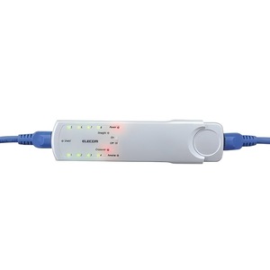 ELECOM LD-RCTEST3 Probador de Cables de Red Tipo Remoto Analizador Ethernet RJ45 Uso Industrial Hecho en Japón - Product Image 4