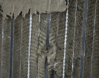 Grillage nervuré galvanisé ASTM G60 G90, Grillage métallique expansé à nervures en V, Base de plâtre haute résistance pour murs et plafonds suspendus