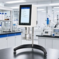 Viscosimètre à cône et plaque de laboratoire haute précision ZhanTu DV-IICPLV avec fonction de courbe viscosité-température, répétabilité de 0,2 %