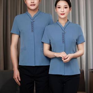 Hôtel Ménage Personnel <span class=keywords><strong>de</strong></span> <span class=keywords><strong>nettoyage</strong></span> Hôtel Maid Bureau pour les femmes pour le service <span class=keywords><strong>de</strong></span> <span class=keywords><strong>nettoyage</strong></span> Salle propre Uniforme antistatique - Product Image 3